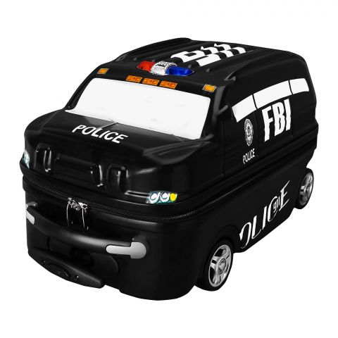 Police Car Trolley Bag, Black, 95311