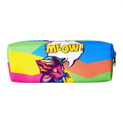 Pencil Pouch Meow! Rainbow, PP-002