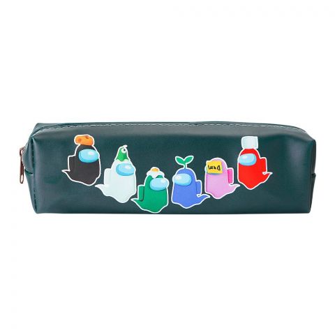 Pencil Pouch Among Us, Dark Green, PP-018
