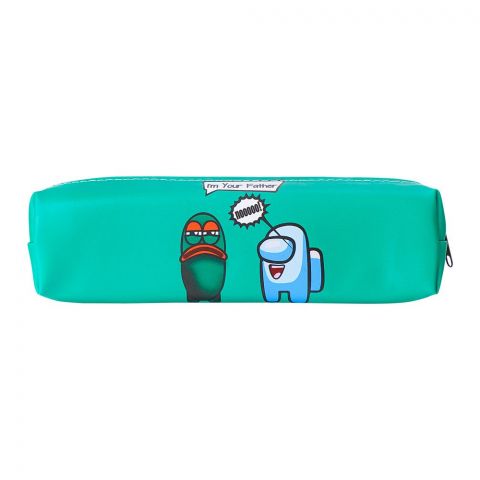 Pencil Pouch Among Us, Green, PP-019