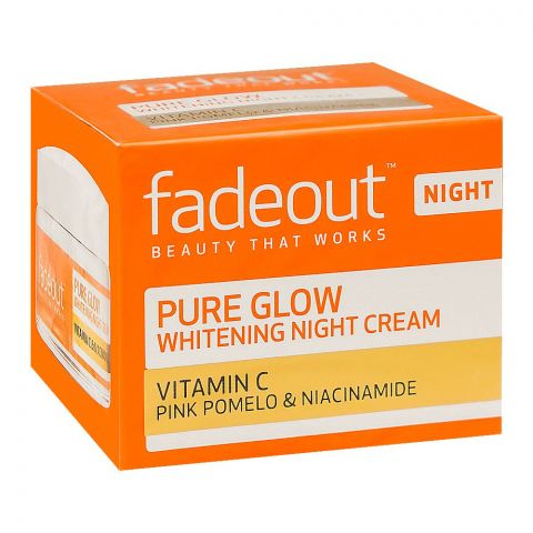 Fade Out Pure Glow Whitening Night Cream, 50ml
