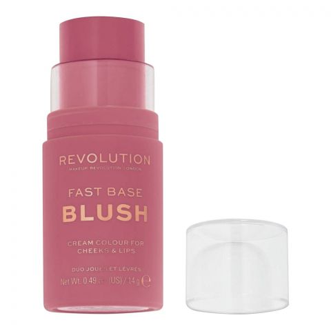 Makeup Revolution Fast Base Blush Stick, Blush, 14g