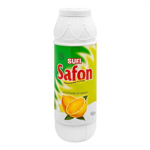 Sufi Safon Dish Washing Powder, 450g Bottle