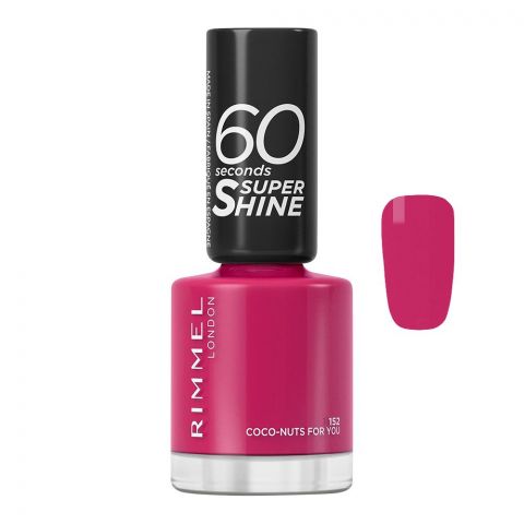 Rimmel 60-Second Nail Polish, 152 Coco Nuts For You