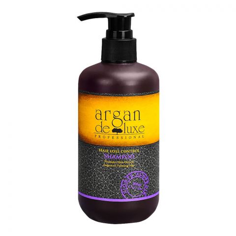 Argan De Luxe Hair Loss Control Shampoo, Improves Thinning Hair, 300ml