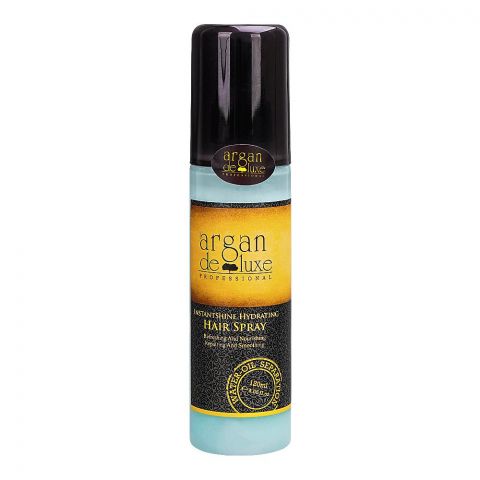 Argan De Luxe Instantshine Hydrating Hair Spray, 120ml