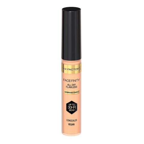 Max Factor Facefinity All Day Flawless Airbrush Finish Vegan Concealer, 040