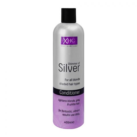 XHC Shimmer Of Silver Conditioner, For All Blonde Shaded Hair Types, 400ml