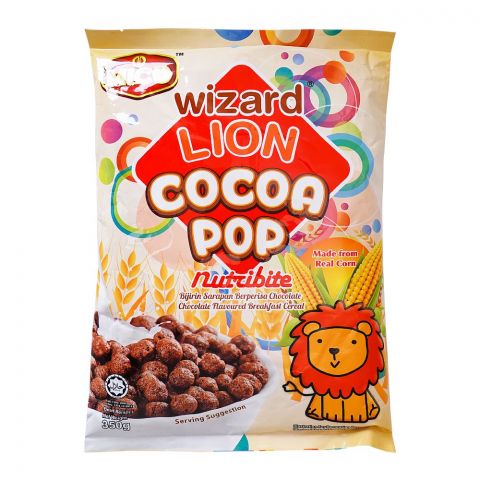 Mico Wizard Lion Cocoa Pop Flakes, 350g