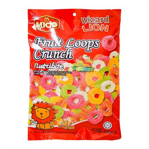 Mico Wizard Lion Fruit Loops Crunch Flakes, 350g