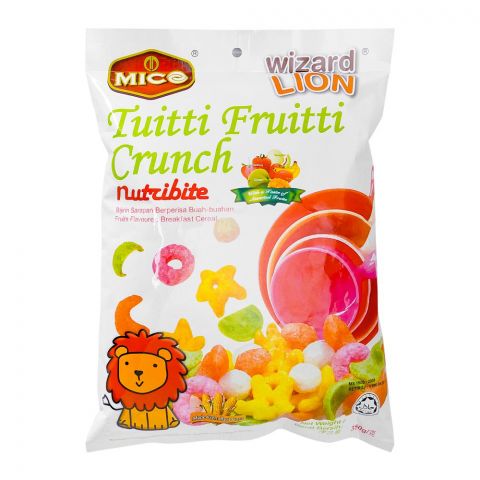 Mico Wizard Lion Tuitti Fruitti Crunch Flakes, 350g