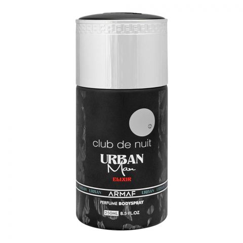 Armaf Club De Nuit Urban Elixir Perfume Body Spray, For Men, 250ml