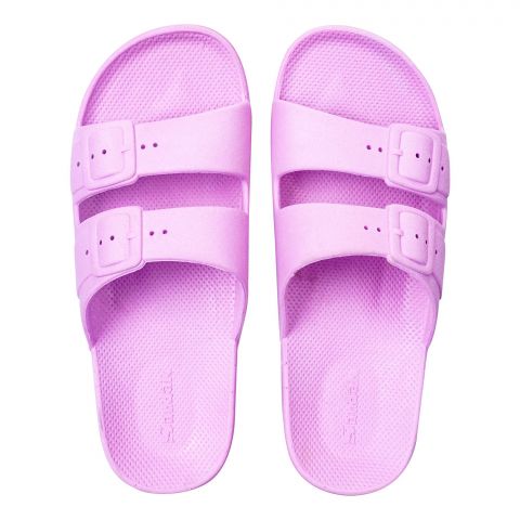 Bata Ladies Rubber/PVC Slipper, Light Pink, 6720042