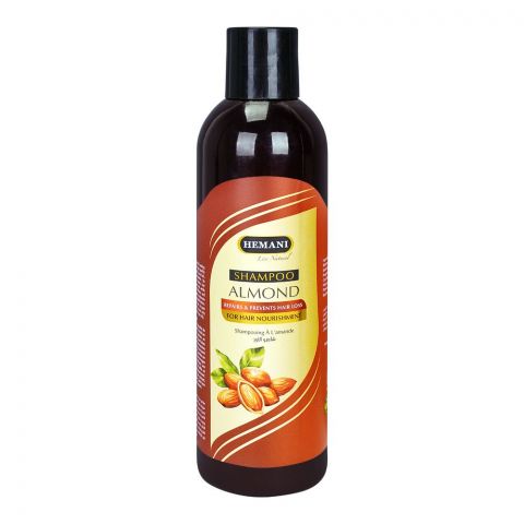 Hemani Almond Shampoo, For Hair Nourishment, 350ml