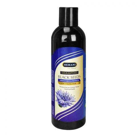 Hemani Black Seeds Shampoo, For Strong Hair, 350ml
