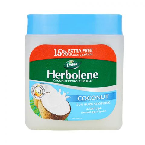Dabur Herbolene Coconut Petroleum Jelly, Sun Burn Soothing, 115ml