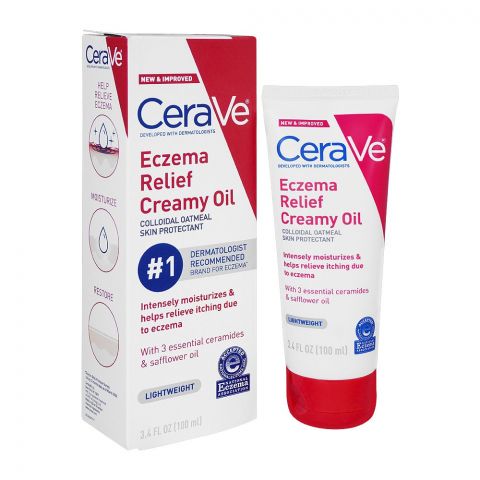 CeraVe Eczema Relief Creamy Oil, 100ml