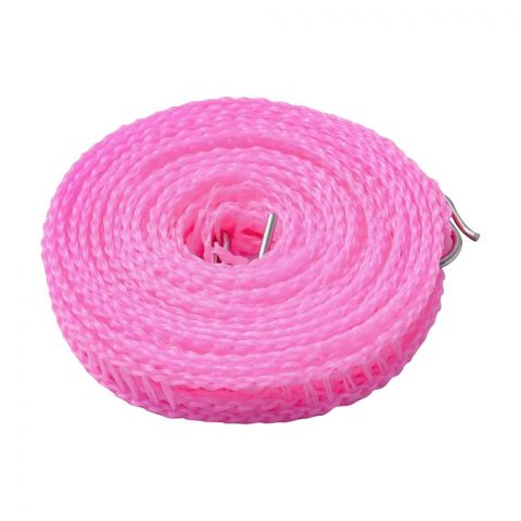 Cloth Drying Cord, 5 Meters, Pink