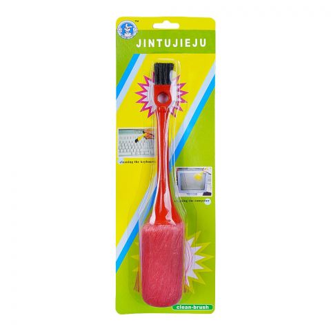 Computer Clean Brush Double Sided, Red