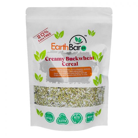 Earth Bar Creamy Buck Wheat Cereal, Gluten-Free, 300g
