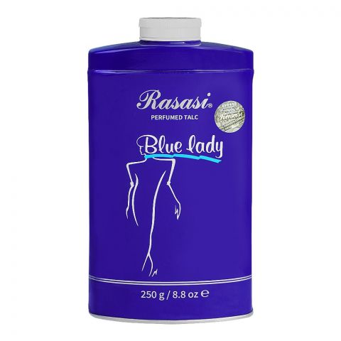 Rasasi Blue Lady Perfumed Talc, For Women, 250g
