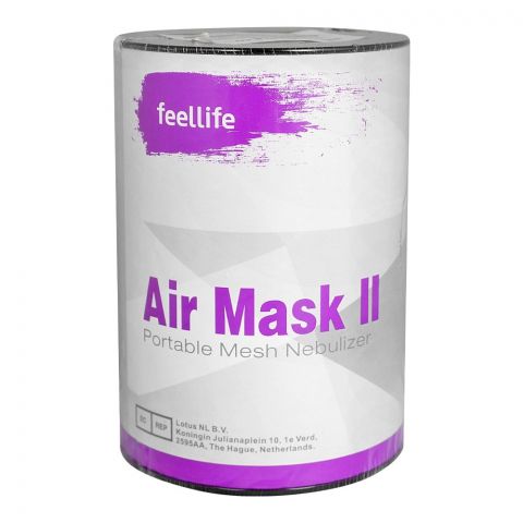 Feel Life Air Mask ll Portable Mesh Nebulizer, 4W