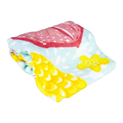 Loccx Tropical Fruitage Micro Fiber Hair Towel Wrap, Easy Wrap, Comfortable Fit, ST-1-TF-EW