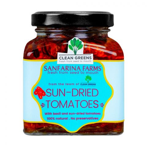 Clean Greens Sanfarina Farms Sun-Dried Tomatoes, 170g