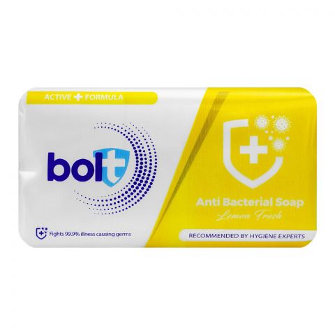 Bolt Lemon Fresh Anti-Bacterial Soap, 100g