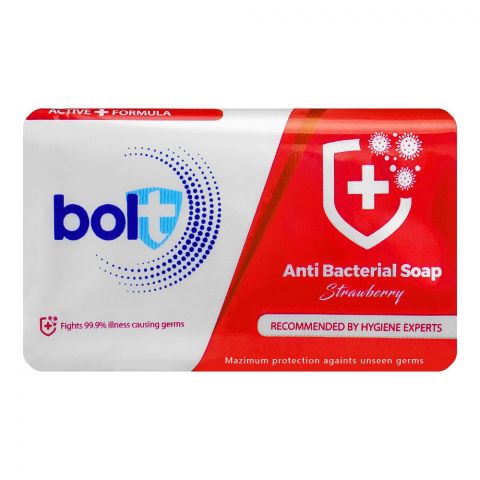 Bolt Strawberry Anti-Bacterial Soap, 100g
