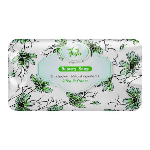 Feya Green Silky Softness Beauty Soap, 130g