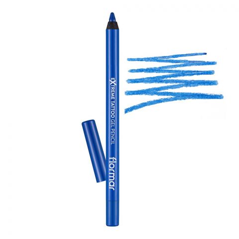 Flormar Extreme Tattoo Gel Pencil, 12 Blue Dream