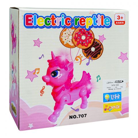 Style Toys Battery Operated Pink Unicorn, For 3+ Years, 5478-1846