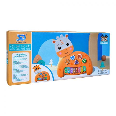 Style Toys Battery Operated Piano Cow, For 3+ Years, 5429-1846