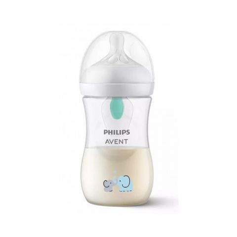 Avent Natural Response Air Free Vent Baby Feeding Bottle, 260ml, SCF673/81