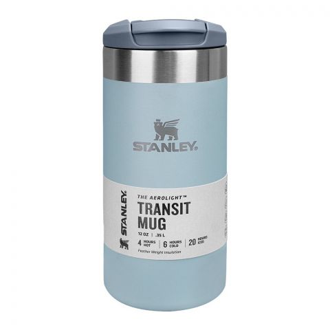 Stanley The Aerolight Transit Mug, 0.35 Liter, Fog Metallic, 10-10788-065
