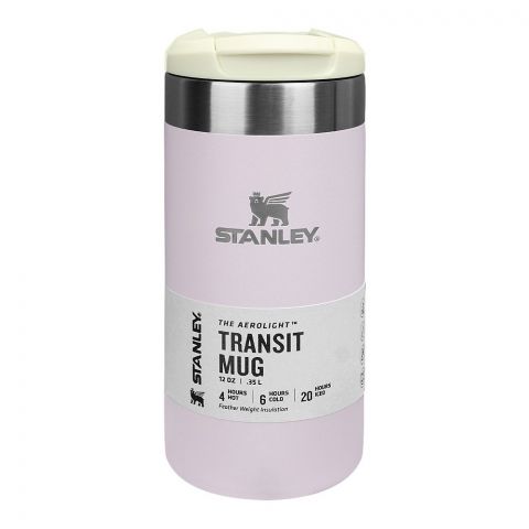 Stanley The Aerolight Transit Mug, 0.35 Liter, Rose Quartz Metallic, 10-10788-066