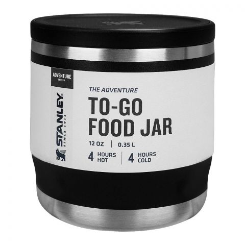 Stanley Adventure Series The Adventure To Go Food Jar, 0.35 Liter, Black, 10-10837-015