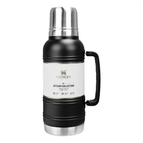 Stanley The Artisan Thermal Bottle, 1.4 Liters, Black, 10-11429-005