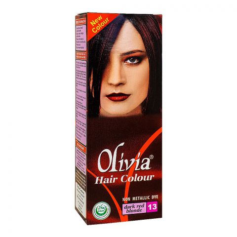 Olivia Hair Color 13 Dark Red Blonde, 50ml