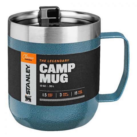 Stanley Classic Series Legendary Camp Mug, 0.35 Liter, Hammertone Ice, 10-09366-096