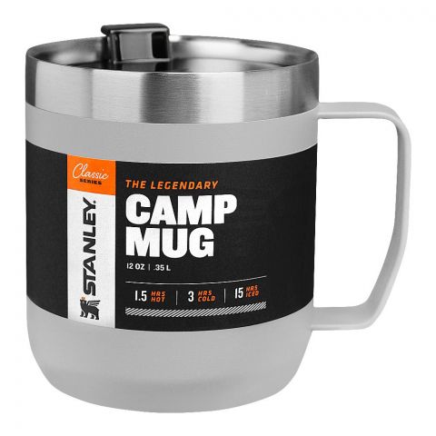Stanley Classic Series Legendary Camp Mug, 0.35 Liter, Ash, 10-09366-173
