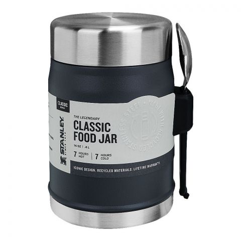 Stanley Classic Series The Legendary Food Jar, 0.4 Liter, Charcoal, 10-09382-082