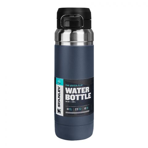 Stanley Go Series The Quick Flip Water Bottle, 1.06 Liters, Charcoal, 10-09150-063