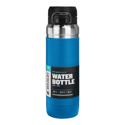 Stanley Go Series The Quick Flip Water Bottle, 1.06 Liter, Lagoon, 10-09150-065