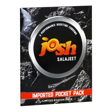 Josh Salajeet Condom, 3-Pack