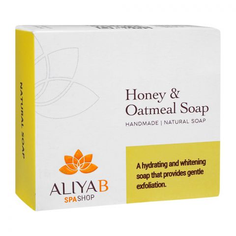 Aliya B Spa Shop Honey And Oatmeal Soap, 100g