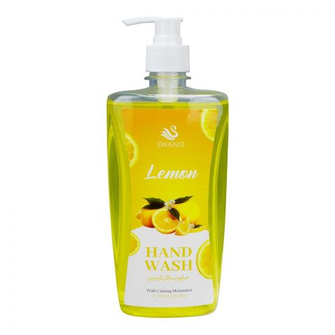 Swansi Lemon Hand Wash, 500ml