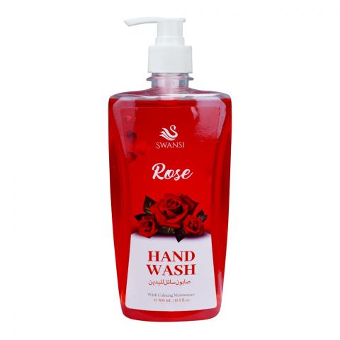 Swansi Rose Hand Wash, 500ml