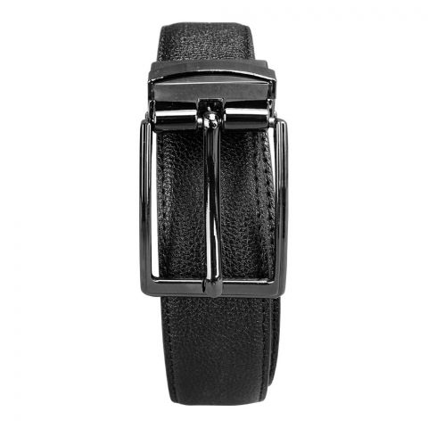 Feeling Men's Leather Belt, Black/Brown, 198/198